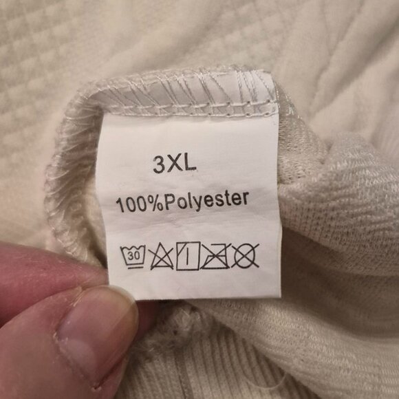 Off-White Patterned Hoodie - Picture 3 of 4